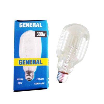T68 T70 Cylinder incandescent clear bulb